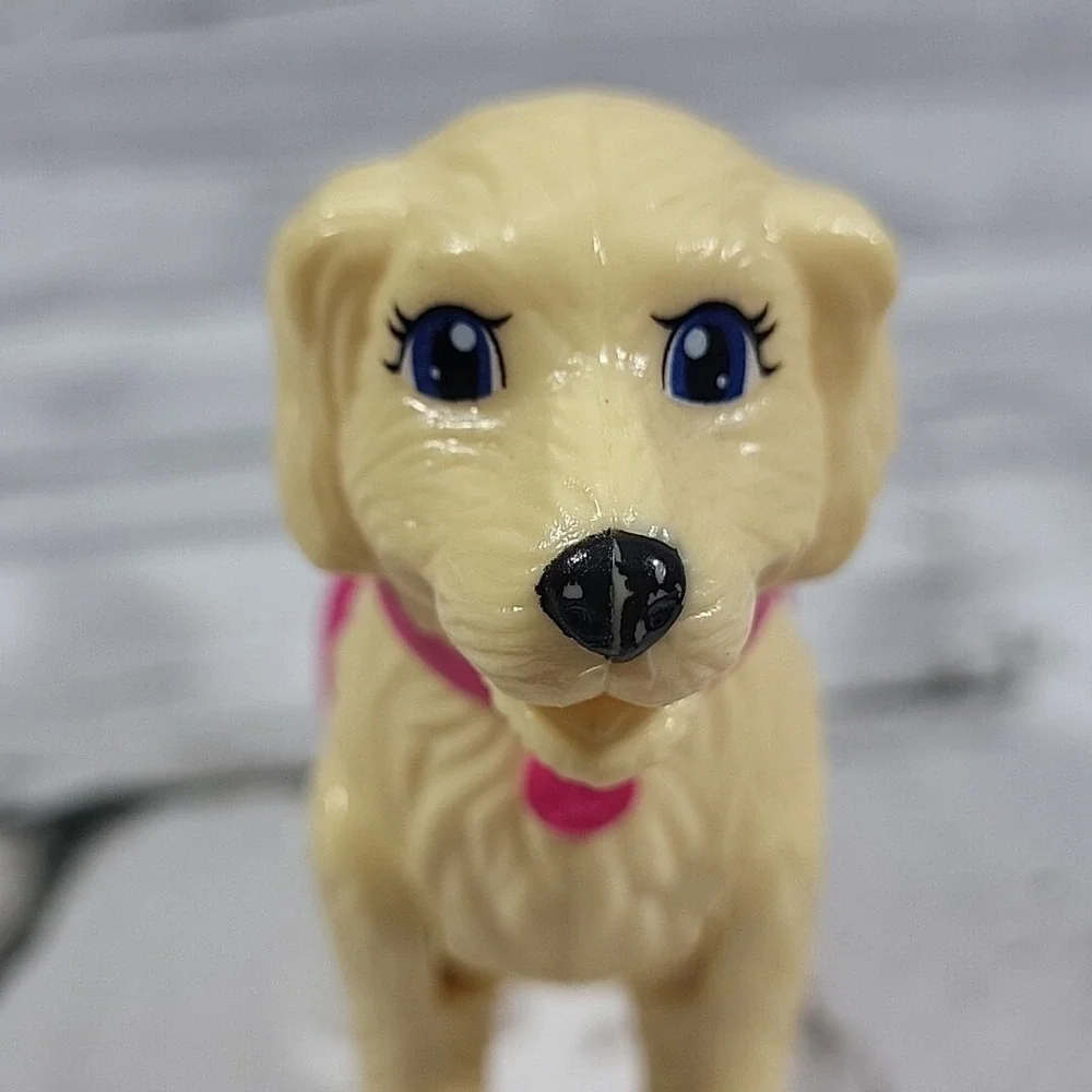 Barbie Dogs Puppy With Dog‎ Food Accessories Strolling Dog Not Walking